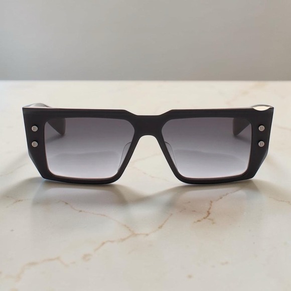 Authentic Balmain Sunglasses B-VI BPS-128E 54 / BLK-BLK  / CAT3 Size 54-15-145 main image 7